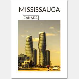 Mississauga Ontario Canada Souvenir Present Gift for Canadian T-shirt Apparel Mug Notebook Tote Pillow Sticker Magnet Posters and Art